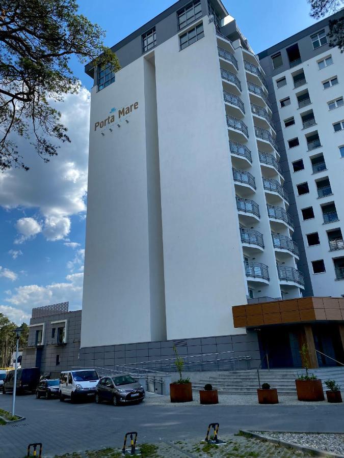 Przy Plazy Studio Z Widokiem Na Zalew Porta Mare 11-Te Pietro - Apartament 293 Dziwnowek Bagian luar foto